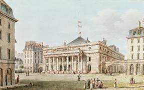 Vue sur le théâtre de l'Odéon (Victor-Jean Nicolle) - Muzeo.com