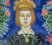 Autoportrait (Olga Rozanova) - Muzeo.com