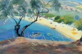 Baie d'Achladies (Anne Durham) - Muzeo.com