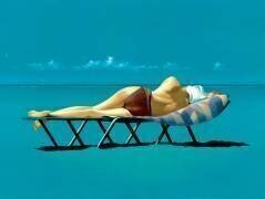 Bain de soleil (Simon Cook) - Muzeo.com