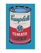 Boîte de soupe Campbell, 1965 (rose et rouge) (Andy Warhol) - Muzeo.com