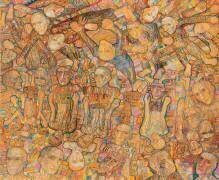 Composition avec la foule (Pavel Filonov) - Muzeo.com