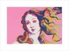 Détails (Sandro Botticelli, Naissance de Vénus, 1482) 1984 (Andy Warhol) - Muzeo.com