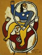 Etude pour le cirque (Fernand Léger) - Muzeo.com