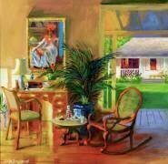 Eventail rouge (William Ireland) - Muzeo.com
