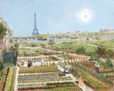 Jardin potager, quai d'auteuil (Fabienne Delacroix) - Muzeo.com
