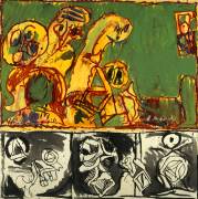L'oeuvre au noir (Pierre Alechinsky) - Muzeo.com