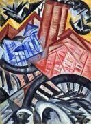 L'Usine et le pont (Olga Rozanova) - Muzeo.com