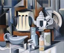 Nature morte avec théières (Catherine Abel) - Muzeo.com