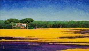 Paysage toscan (Trevor Neal) - Muzeo.com