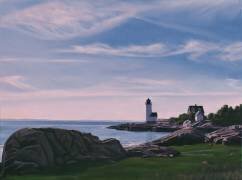 Squam Light Evening (David Arsenault) - Muzeo.com