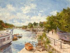 The Thames at Richmond (Christopher Glanville) - Muzeo.com
