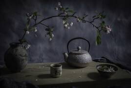 Thé japonais (Binbin L.) - Muzeo.com