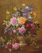 Un bouquet de couleurs (Albert Williams) - Muzeo.com