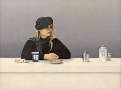 Une femme dans un café (Max Ferguson) - Muzeo.com