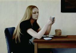 Une fille à table (Max Ferguson) - Muzeo.com