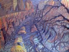 Vent sur Washington Square (Charlotte Johnson Wahl) - Muzeo.com