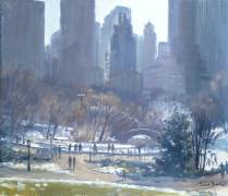 Winter in Central Park (Julian Barrow) - Muzeo.com