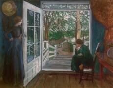 A la porte ouverte (Nikolai Astrup) - Muzeo.com
