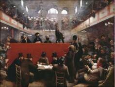 A la salle de réunion de Graffard (Jean Béraud) - Muzeo.com