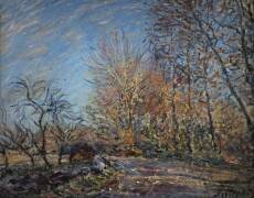 A l'orée de la forêt de Fontainebleau (Alfred Sisley) - Muzeo.com