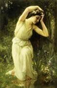 A Nymph in the Forest (Charles Amable Lenoir) - Muzeo.com