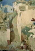 Albaicín de Grenade (Joaquin Sorolla y Bastida) - Muzeo.com