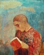 Alsace ou Moine lisant (Odilon Redon) - Muzeo.com