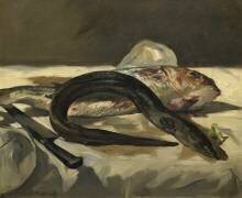 Anguille et rouget (Edouard Manet) - Muzeo.com