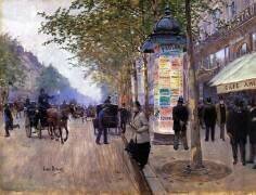 Appeler un taxi (Jean Béraud) - Muzeo.com