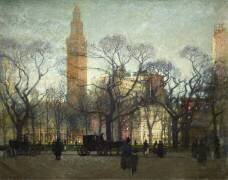 Après-midi au Madison Square (Paul Cornoyer) - Muzeo.com