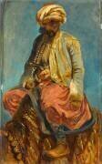 Arabe chevauchant (Félix Ziem) - Muzeo.com