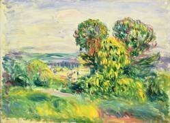 Arbres verts (Auguste Renoir) - Muzeo.com
