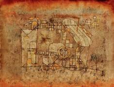 Arrivée du vapeur d'air (Paul Klee) - Muzeo.com