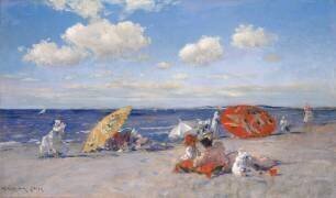 Au bord de la mer (William Merritt Chase) - Muzeo.com
