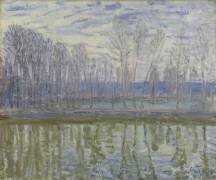 Au bord du Loing (Alfred Sisley) - Muzeo.com