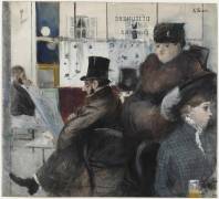 Au café de la Nouvelle Athènes (Jean-Louis Forain) - Muzeo.com