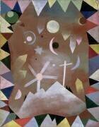 Au dessus des montagnes (Paul Klee) - Muzeo.com