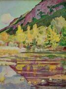 Au pied du Petit Salève (Ferdinand Hodler) - Muzeo.com