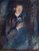 Autoportrait à la cigarette (Edvard Munch) - Muzeo.com