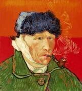 Autoportrait à l'oreille bandée (Vincent van Gogh) - Muzeo.com