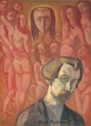 Autoportrait symbolique, dit aussi Vision (Emile Bernard) - Muzeo.com