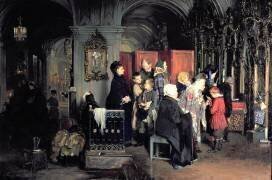Avant la confession (Aleksei Ivanovich Korzukhin) - Muzeo.com