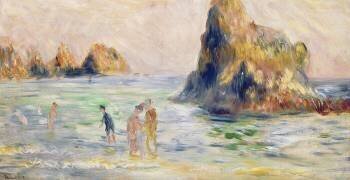 Baie du Moulin Huet (Auguste Renoir) - Muzeo.com