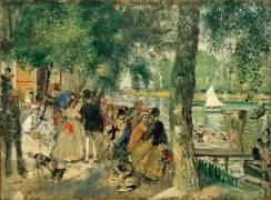 Baignade sur la Seine ou, La Grenouillère (Auguste Renoir) - Muzeo.com