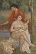 Baigneur et femme de chambre (Auguste Renoir) - Muzeo.com