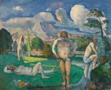 Baigneurs au repos (Paul Cézanne) - Muzeo.com