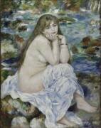 Baigneuse assise (Auguste Renoir) - Muzeo.com