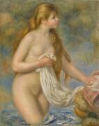 Baigneuse aux cheveux longs (Auguste Renoir) - Muzeo.com