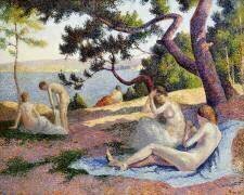 Baigneuses à Saint Tropez (Maximilien Luce) - Muzeo.com